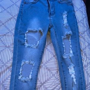 Fashion nova , never worn , high wasted , size 1